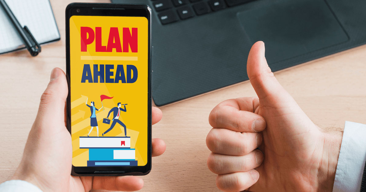 Plan ahead and saving for a rainy day Plan ahead and saving for a rainy day