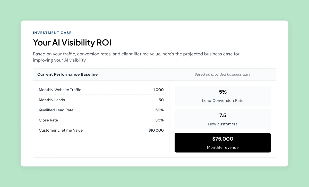 Investment Case and Next Steps