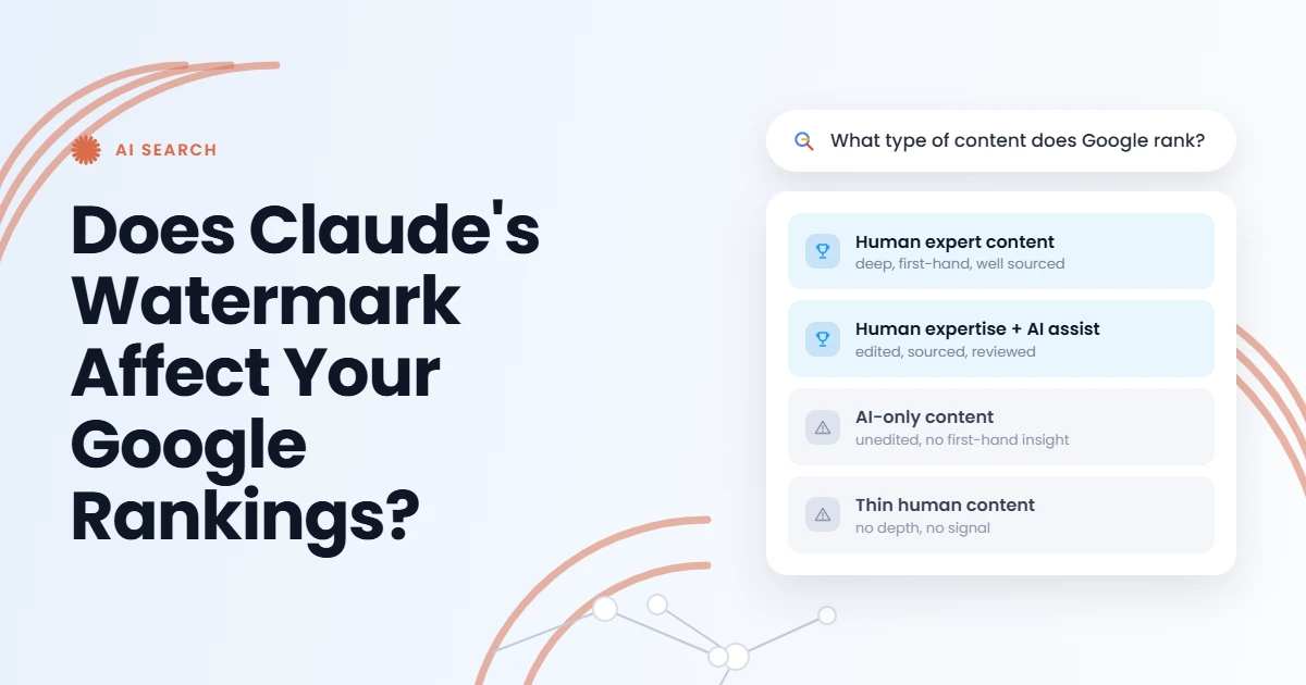 Does Claude's Watermark Affect Your Google Rankings?